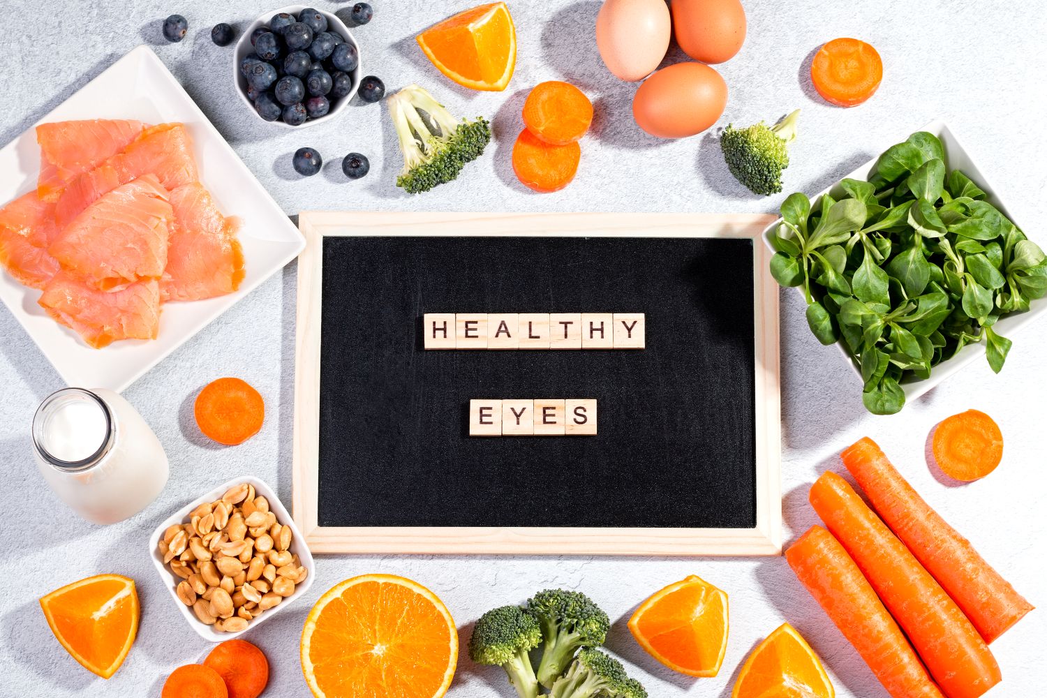Foods that help nourish the eyes